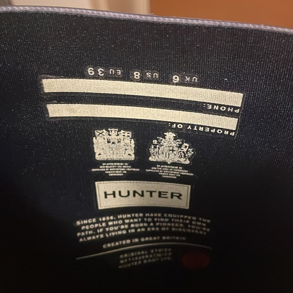 Hunter Original Stripe Rain Boots - Picture 7 of 10